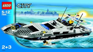 Lego Instructions - City - Police - 7899 - Police Boat Book 2