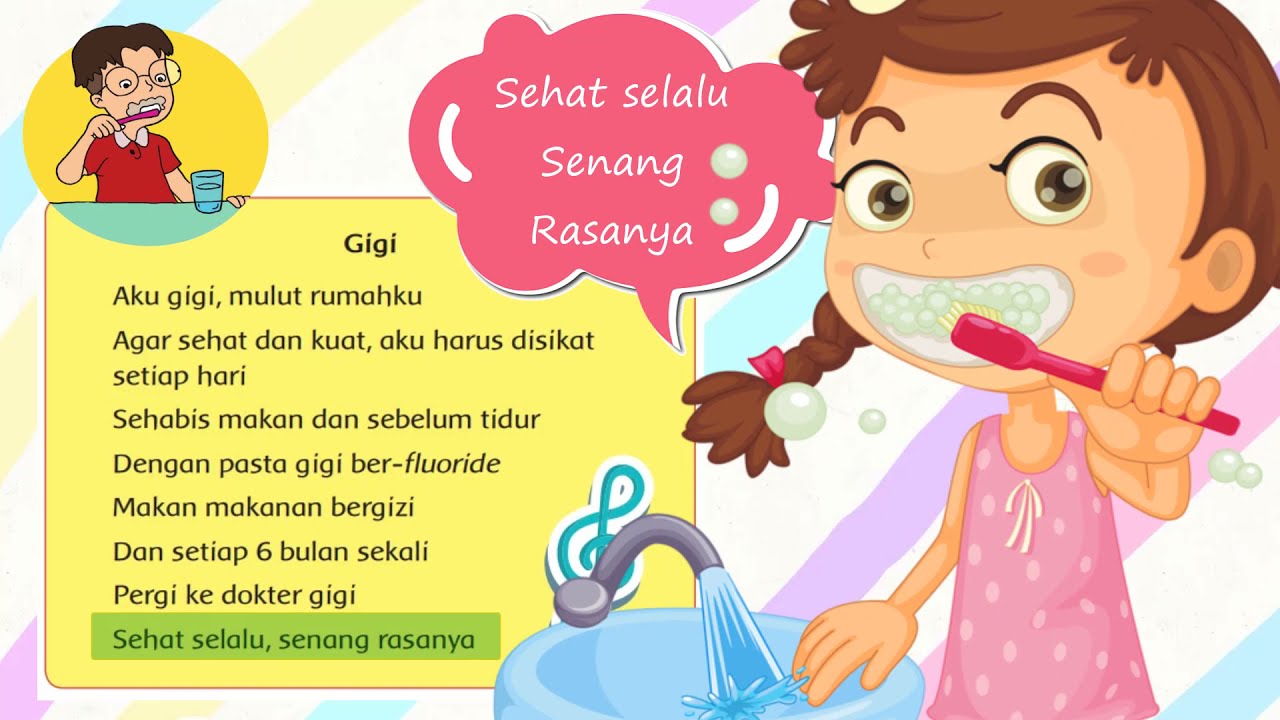 LAGU AKU GIGI MULUT RUMAHKU (JINGLE PEPSODENT) | SHEMA - Lagu Tema 1 Kelas 1 SD | Lagu Pembelajaran