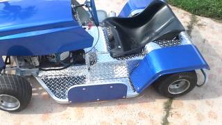 V-twin Racing Mower Finished