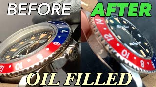 Oil Filling a Watch:How to tutorial.  SO EASY!!!!