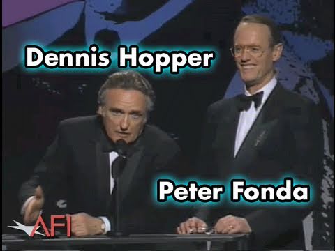 Dennis Hopper and Peter Fonda recall working with Jack Nicholson on EASY RIDER at the 22nd AFI Life Achievement Award: A Tribute To Jack Nicholson. CONNECT WITH AFI: facebook.com twitter.com AFI.com AFI FACEBOOK APP: apps.facebook.com