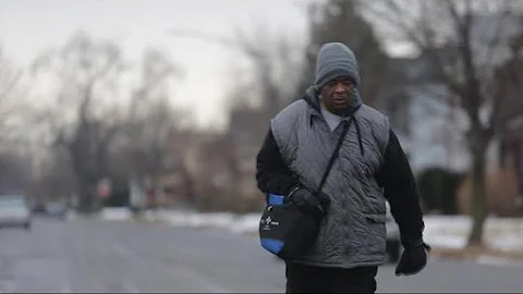 James Robertson Walks 21 Miles Each Way to His Job...