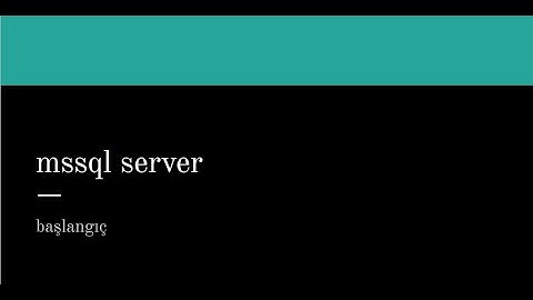 MSSQL SERVER BAŞLANGIÇ - 4 - MAX, MIN, COUNT, AVG, SUM FONKSİYONLARI