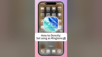 🎵iOS 26: How to Set Songs as Ringtone?(Custom Ringtone) #fyp