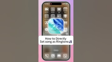 🎵iOS 26: How to Set Songs as Ringtone?(Custom Ringtone) #fyp
