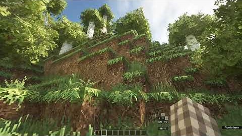 Minecraft shader and resource pack showcase