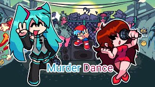 FNF Murder Dance (But, it's Hatsune Miku & Sprinklez GF sings it.) screenshot 3