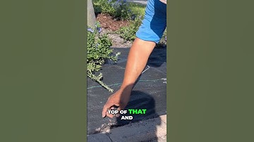 PROPERLY Laying Down Weed Fabric Made EASY!