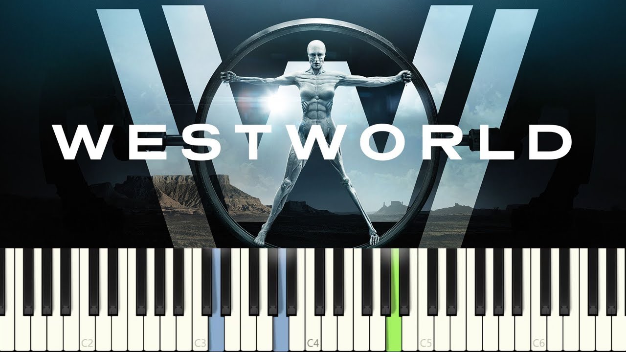 Westworld  - Main Theme   || Piano Tutorial - SHEET & MIDI