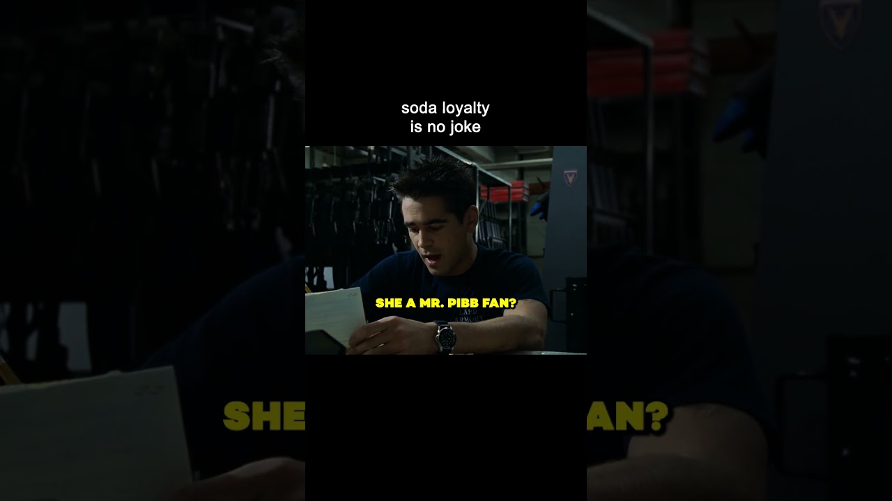 У Коллина Фаррелла любимая газировка 