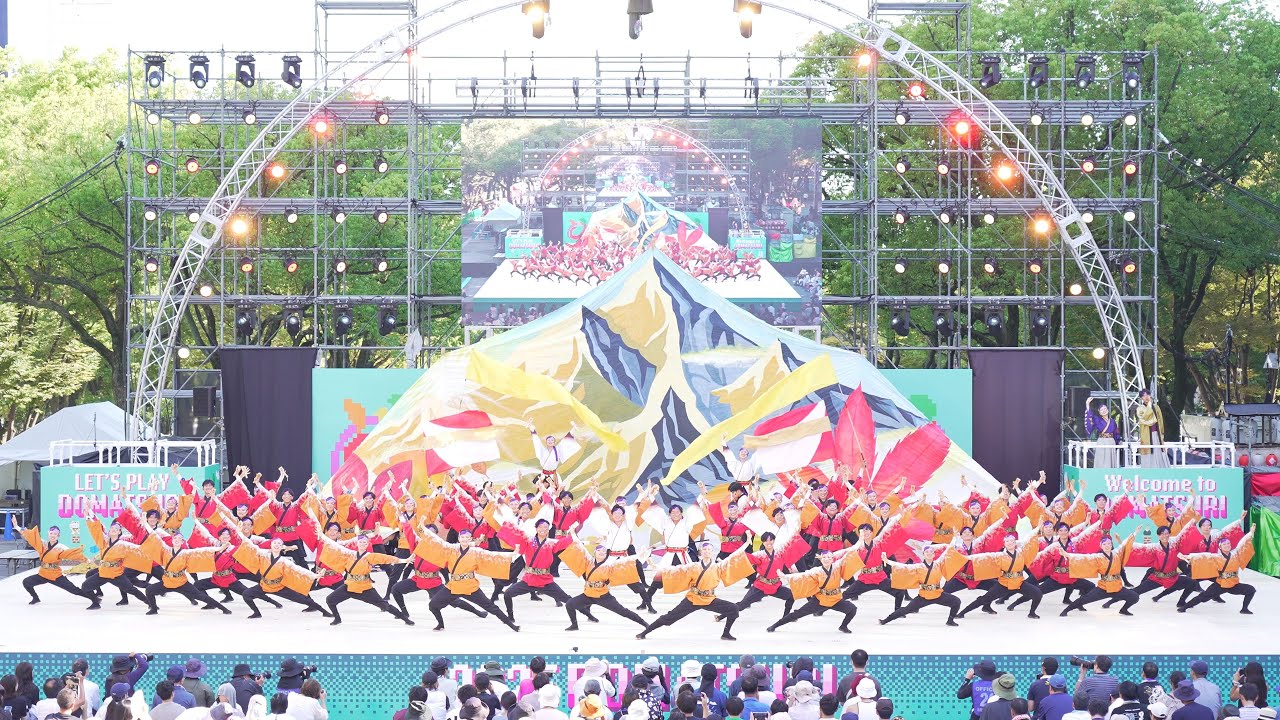 [4K] 信州大学YOSAKOI祭りサークル和っしょい 【セミファイナル】　にっぽんど真ん中祭り 2025 どまつり 日曜日