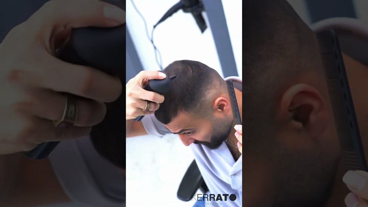 Thinning Hair? Fix It in Seconds with Kerrato Hair Fibers  