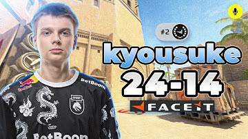 kyousuke (24-14) with Mokuj1n (Mirage) | FACEIT Ranked #CS2 #POV