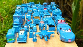 картинка: Уберите грязные мини-машинки и колонны машинок Диснея! Играйте в саду!
