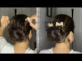 Un Peinado súper  rápido más de lo que te puedes imaginar, “Romantic bun tutorial “