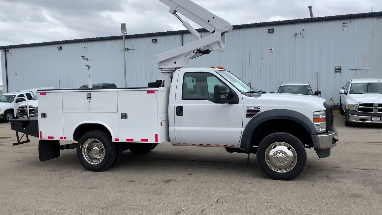 2008 Ford F450 Bucket Truck YouTube