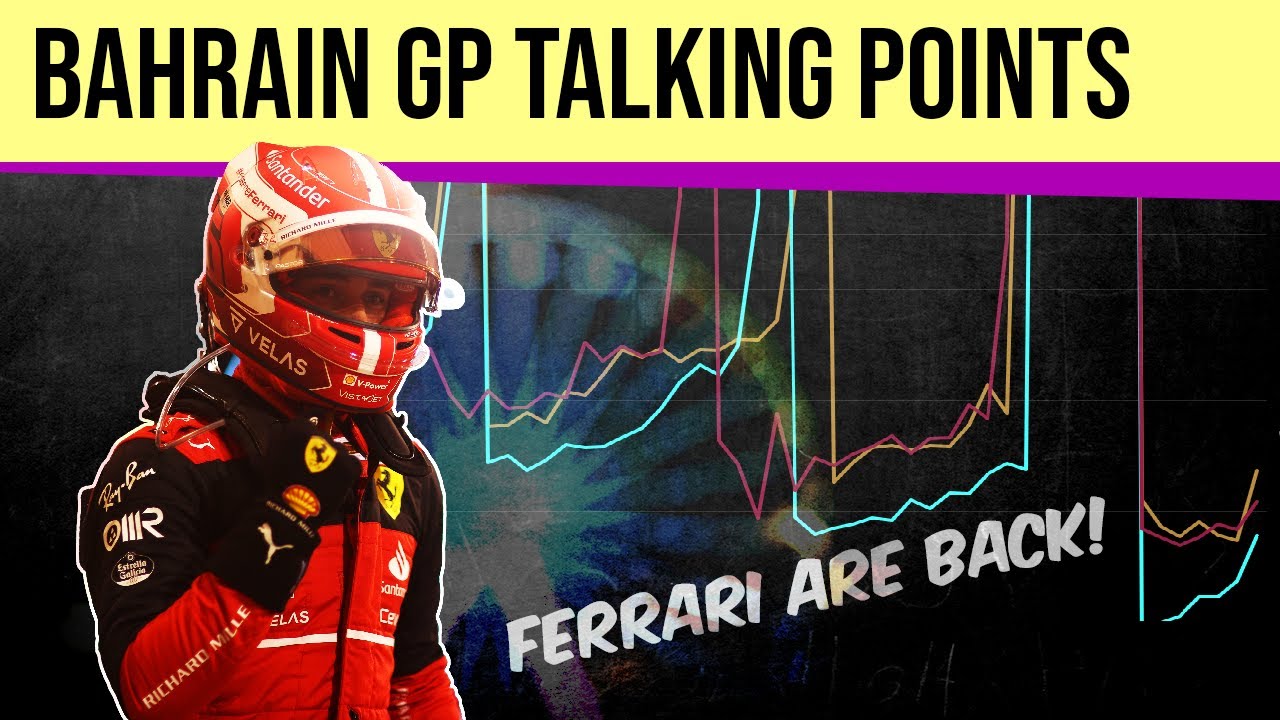 Bahrain GP 2022: Talking Points and Hasty Conclusions, on YouTube