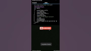 c program to find the length of the string using string.h