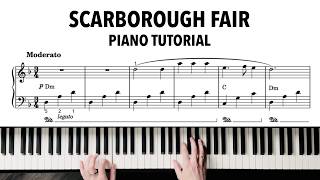 Scarborough Fair | Easy Piano Tutorial