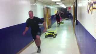 Coach dos video clips from UT Hammer Strength Clinic