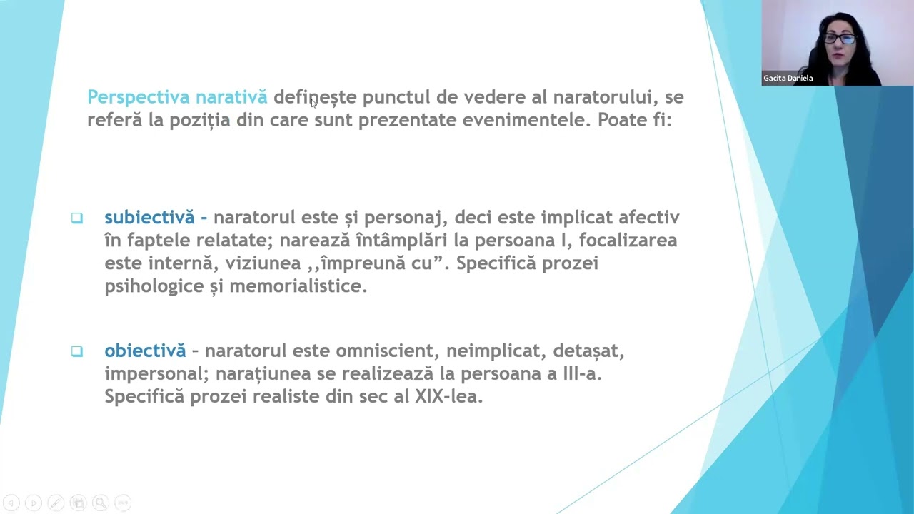 Perspectiva narativă