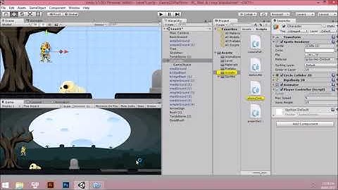 Lập trình Game Unity 2d đi màn Bài 5  Viết code để nhân vật bắn viên đạn bằng chuột
