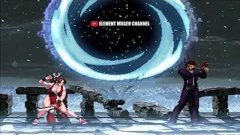 [KOF Mugen] Mai Shiranui Team vs K