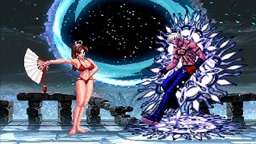 [KOF Mugen] Mai Shiranui Team vs K