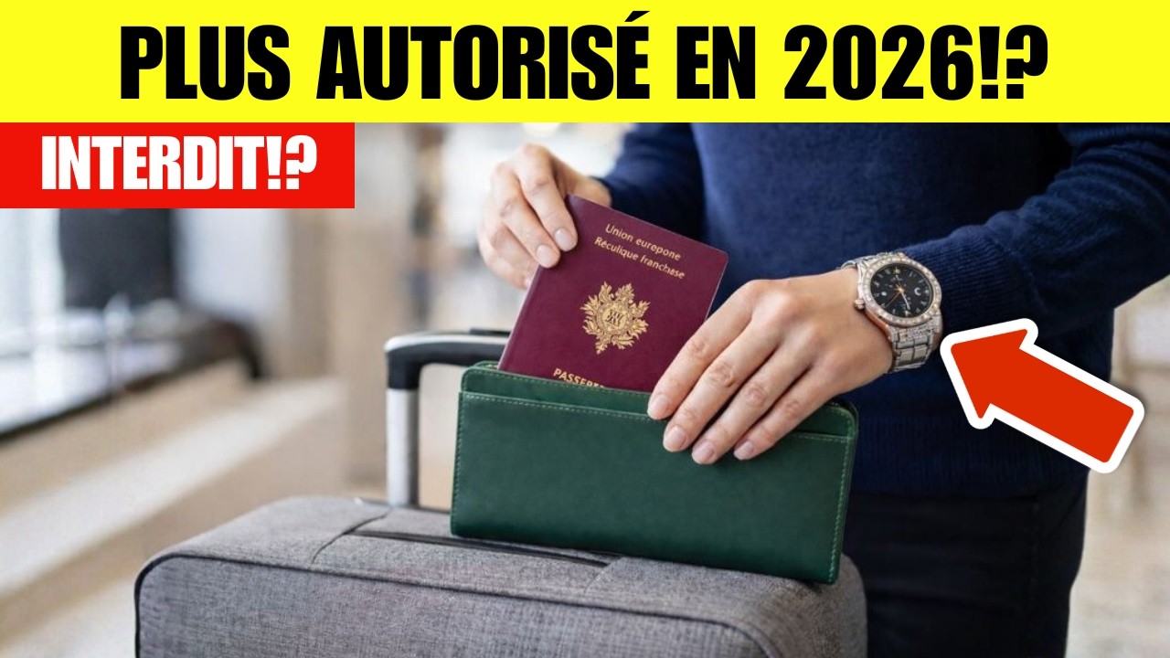 10 Objets de Poche Pouvant Entraîner Des Amendes ou Des Arrestations en 2026!