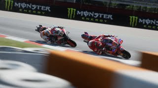 MOTOGP™️24 ❗AKSI HEROIK MARINI HAMPIR KALAHKAN BAGNAIA DI BARCELONA😱❓#CatalanGP MotoGP™️24