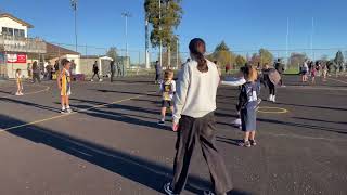 Tūrangawaewae mokopuna netball  Tairua sisters