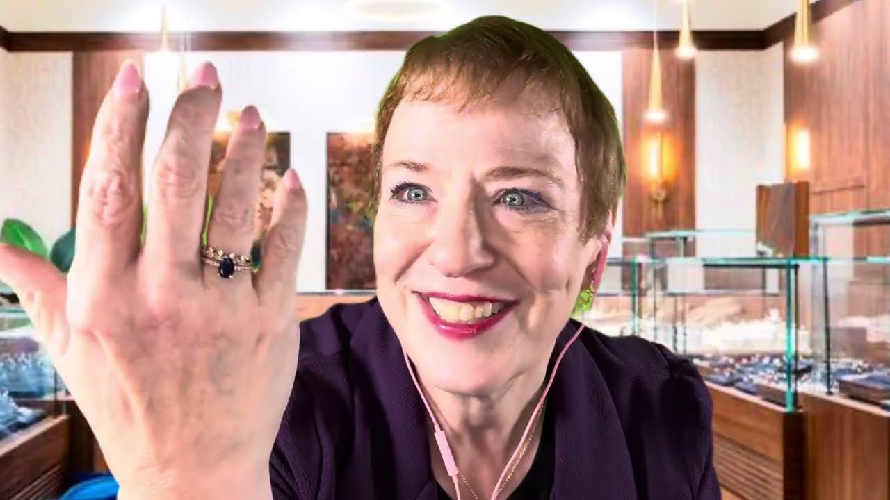 ASMR -ROLEPLAY Ring shopping at my Angelic Jewelry Shop. Soft spoken tingles 