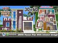 30×40 East Face House Design, 30×40 House Plan, 30 by 40 House Plan, 30×40 घर का नक्शा,@Home Plan 3D