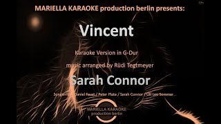 Sarah Connor - Vincent (Karaoke Version) chords