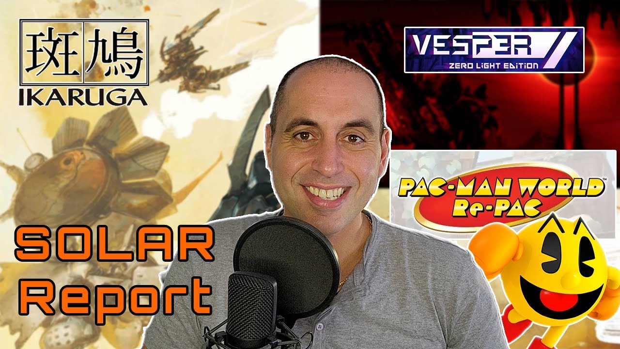 024:  Ikaruga + Pac-Man World Re-PAC + Vesper: Zero Light Edition (SOLAR Report)