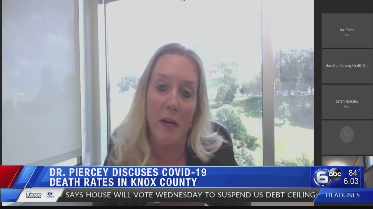 Dr. Piercey discuses COVID19 death rates in Knox County YouTube