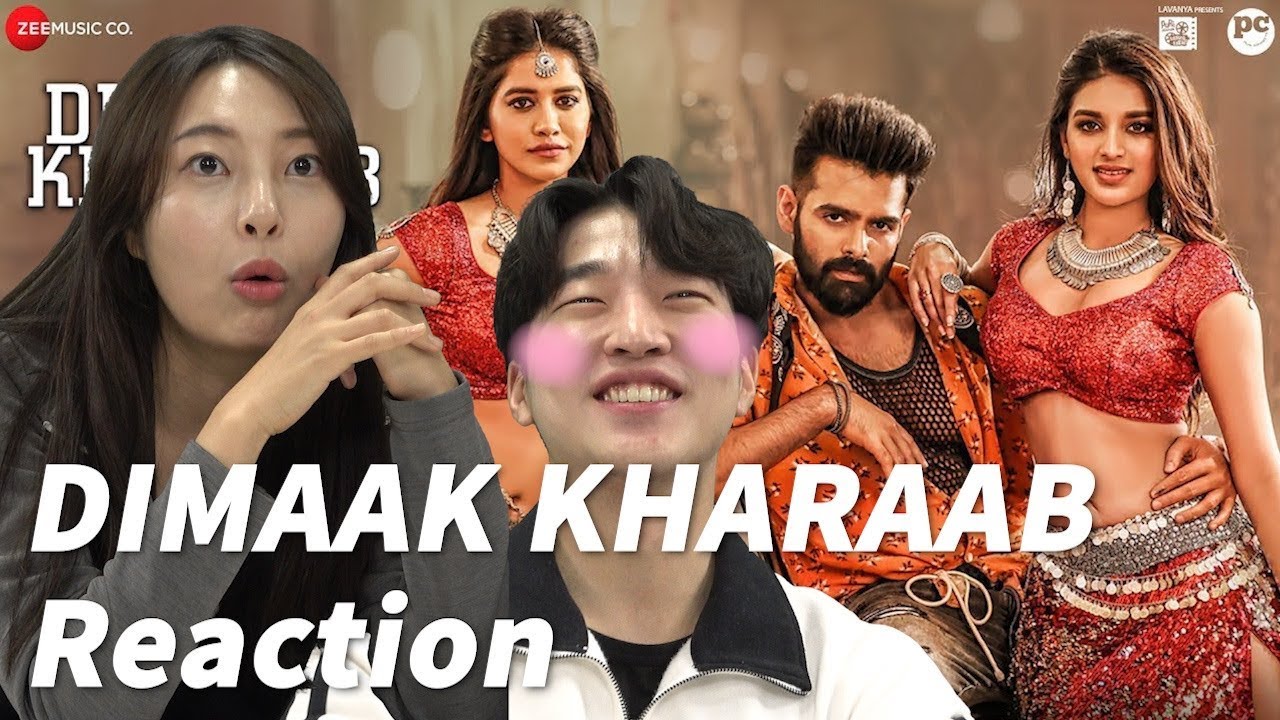 Dimaak Kharaab  Full Video Song Reaction by Koreans  iSmart Shankar  Ram Pothineni
