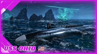 Tactical Nuking with USS Ohio Escort Mode Modern Warships Gameplay