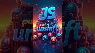 push() vs unshift() in JavaScript 😱 | Learn in 20 Secs! #javascript #coding #shorts