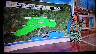 Jessica Delgado Sexy Legs Green Outfit El Tiempo Despierta America