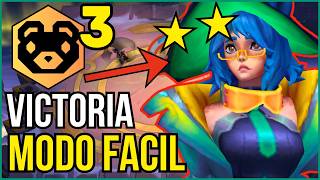 SACA TOP 1 con ESTA COMPO Aurora REROLL | SET 17 TFT