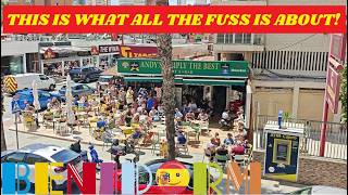 Benidorm's ROCKSTAR to WHITE STAR!☀️🇬🇧 Jumping Jacks, Andy's, Funky Flamingo & More! 🍻🎶🎉 #benidorm 