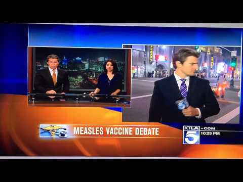 KTLA Reporter, Steve Kuzj, Pushes A Bum Out Of The Way On TV