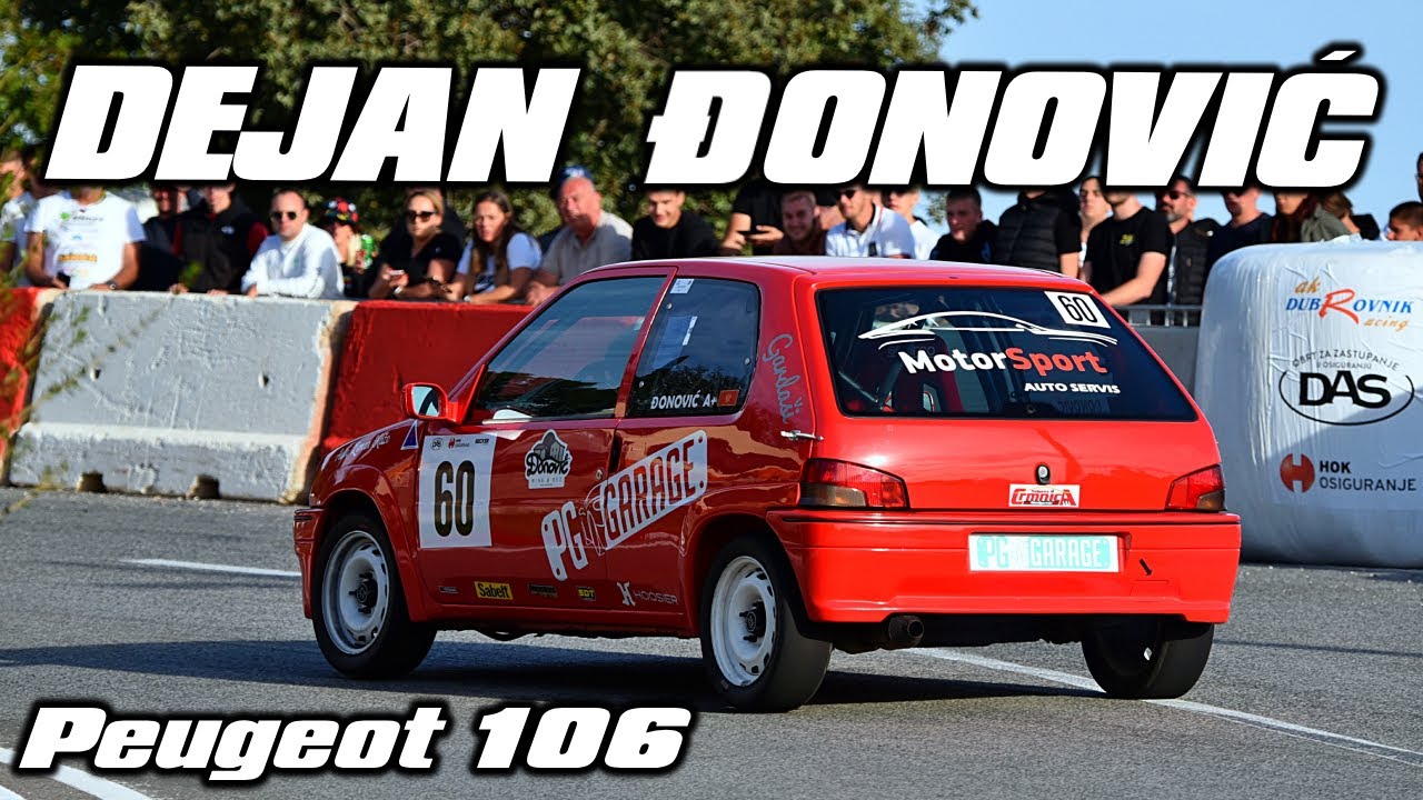 Dejan Djonovic - Brdska trka Dubrovnik 2025 - Peugeot 106 1.3 rallye