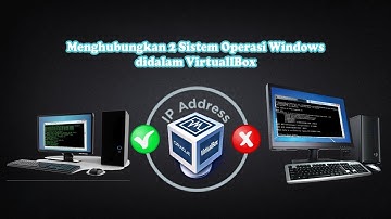 CONFIGURASI IP ADDRESS(Menghubungkan 2 Sistem Operasi Windows Menggunakan VirtualBox)