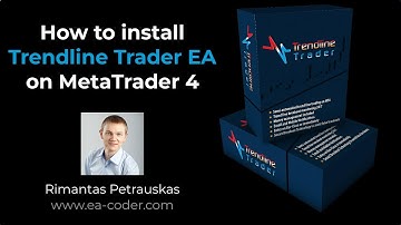 Trendline Trader MT4 EA installation on MetaTrader 4