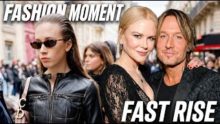 Nicole Kidman Keith Urban Daughter Sunday Rose Makes A Bold Fashion Statement In Paris