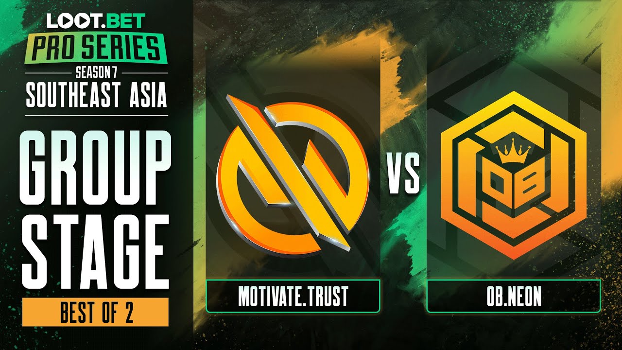 MG.Trust vs OB.Neon Game 1 - Pro Series 7 SEA: Group Stage w/ Ares & Black^