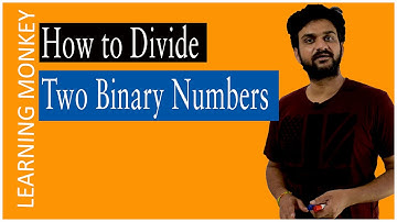 How to Divide Two Binary Numbers || Lesson 13 || Digital Electronics || Learning Monkey ||