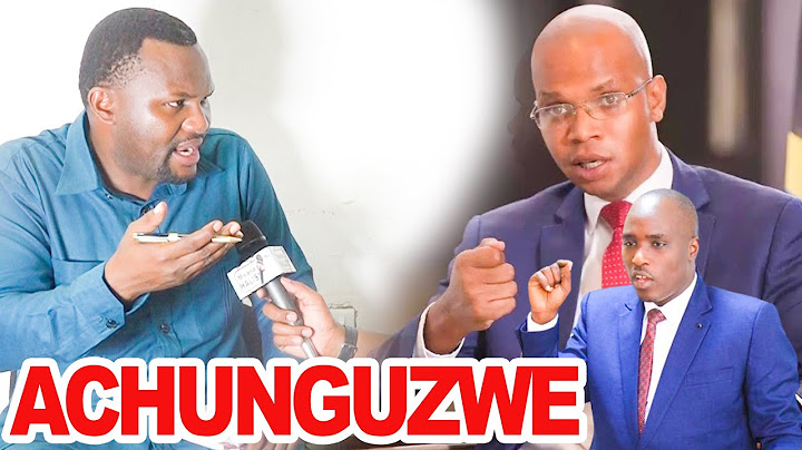 KUHUSU MAKAMBA KIJANA MZALENDO ACHARUKA "BITEKO AMCHUNGUZE MAKAMBA ALIYOYAFANYA KWENYE NISHATI"